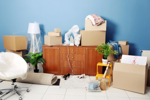 Local removals team helping with a Bermondsey flat move