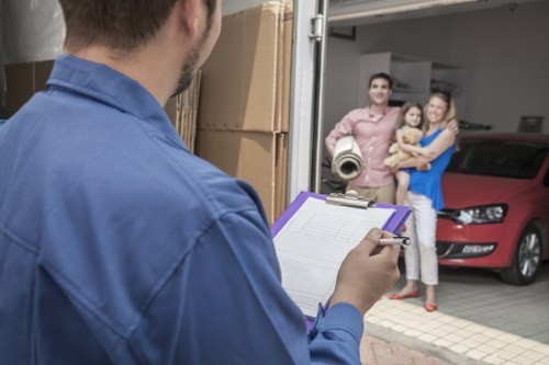 Public liability insurance protection for a moving service