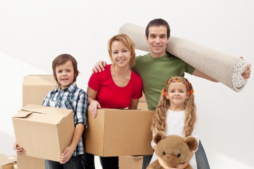 Careful packing and furniture protection for a flat removal in Bermondsey