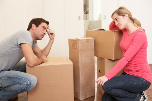 Local student removals team handling a small flat move in Bermondsey