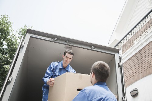 Van loading assistance for a local Bermondsey relocation